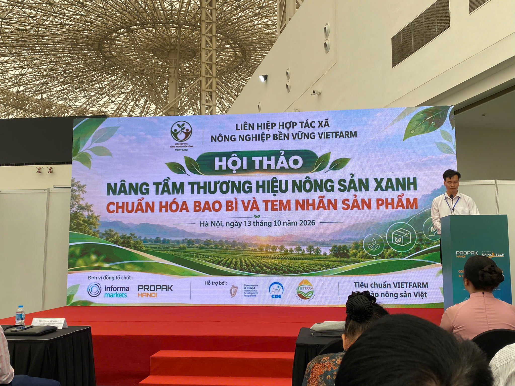 hội thảo nông sản xanh