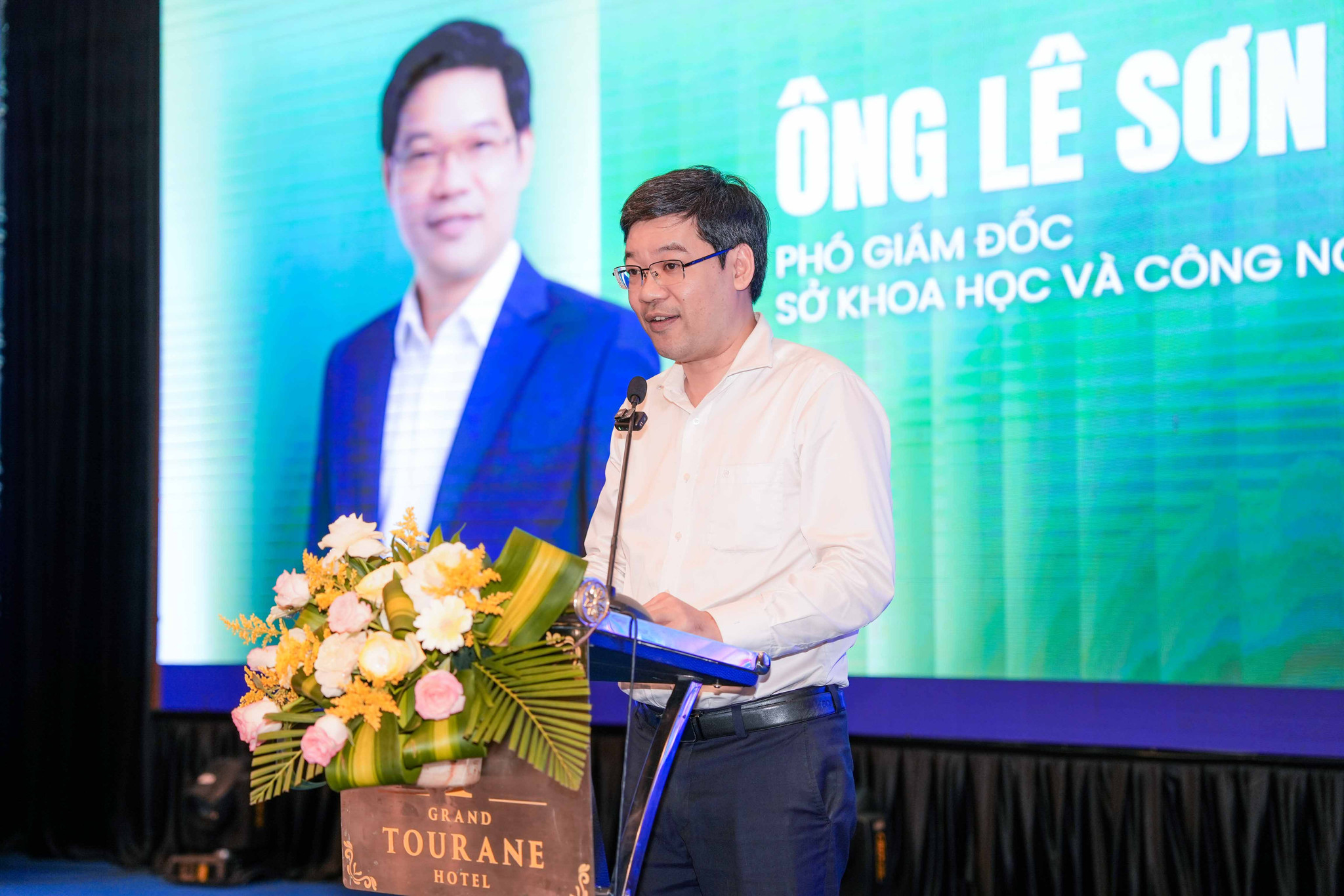 Ông Lê Sơn Phong, Phó Giám đốc Sở Khoa học và Công nghệ TP Đà Nẵng