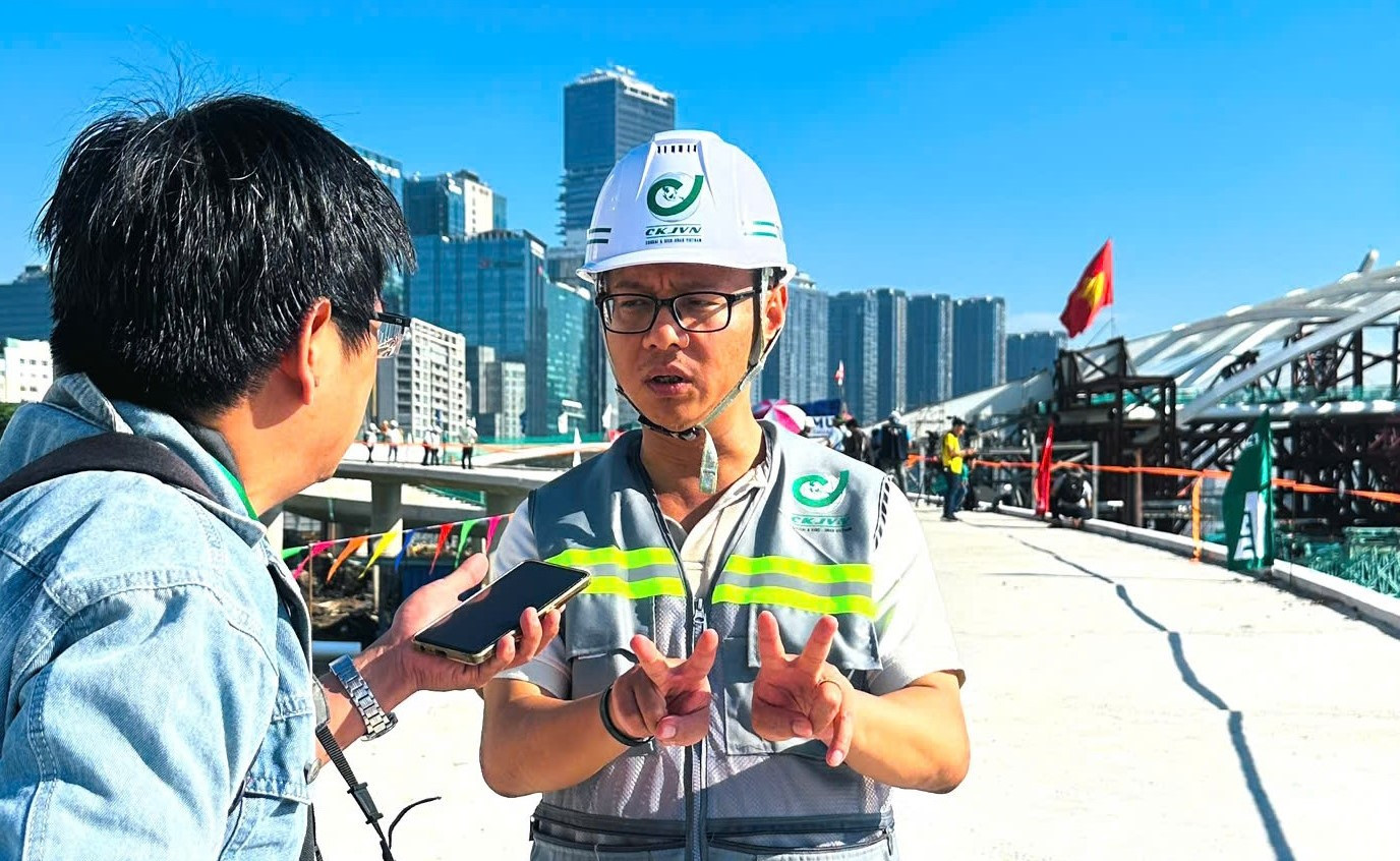 Tổng Giám đốc Công ty TNHH Chodai & Kiso-Jiban Việt Nam Hồ Thái Hùng: Đưa vòm thép 3.400 tấn khớp nối chính xác giữa sông Sài Gòn 
