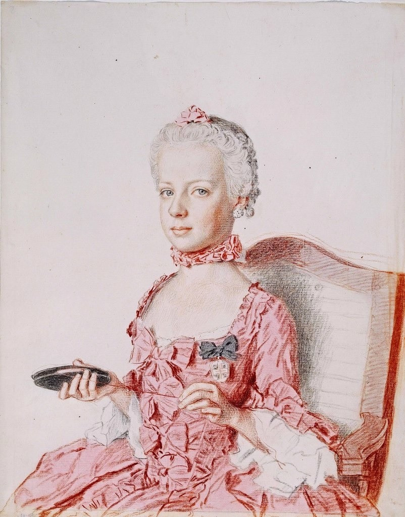 tranh chân dung Marie-Antoinette