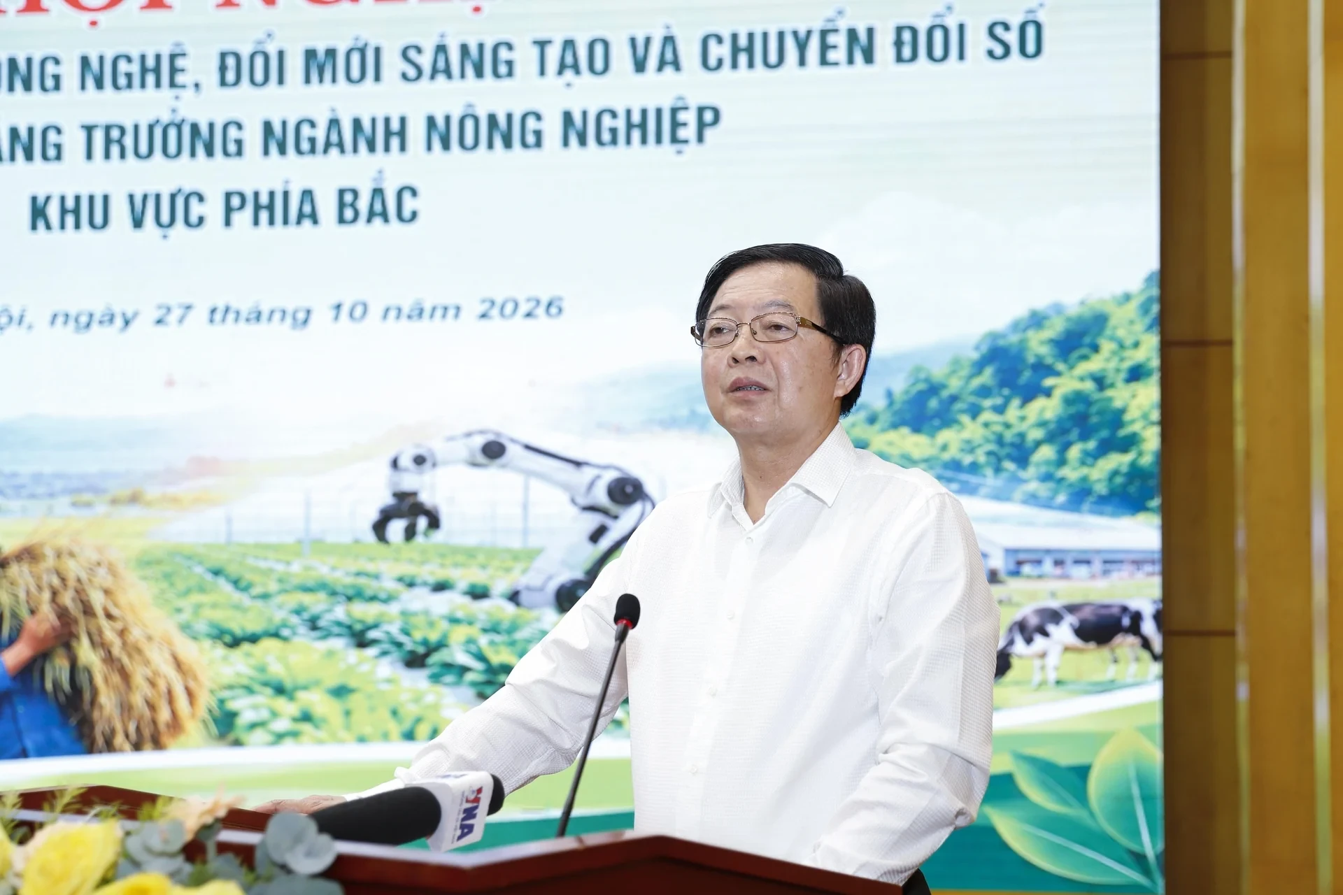 Phó thủ tướng Hồ Quốc Dũng: Khoa học công nghệ phải là động lực trực tiếp của tăng trưởng nông nghiệp 