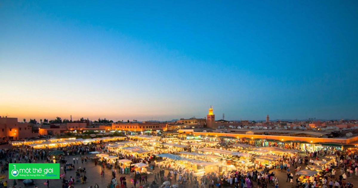 Marrakesh, Ma-rốc, đứng đầu top điểm đến phổ biến nhất trên thế giới