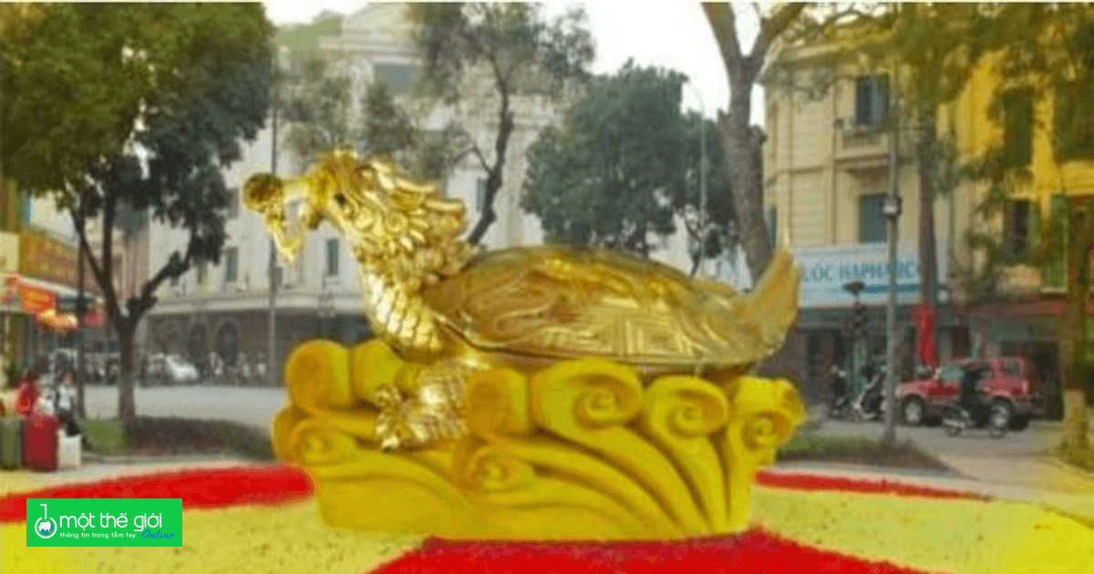 Cần cẩn trọng trước ý tưởng dựng tượng rùa vàng 10 tấn tại Hà Nội