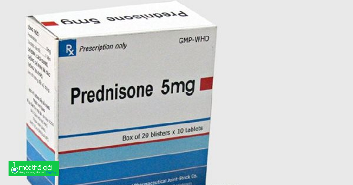 Bộ Y tế thu hồi giấy đăng ký lưu hành thuốc Prednison 5mg