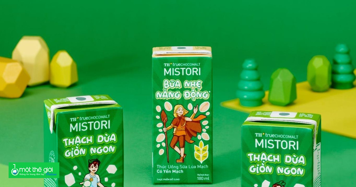 TH true Chocomalt Mistori: Thức uống từ thiên nhiên dành riêng cho trẻ em