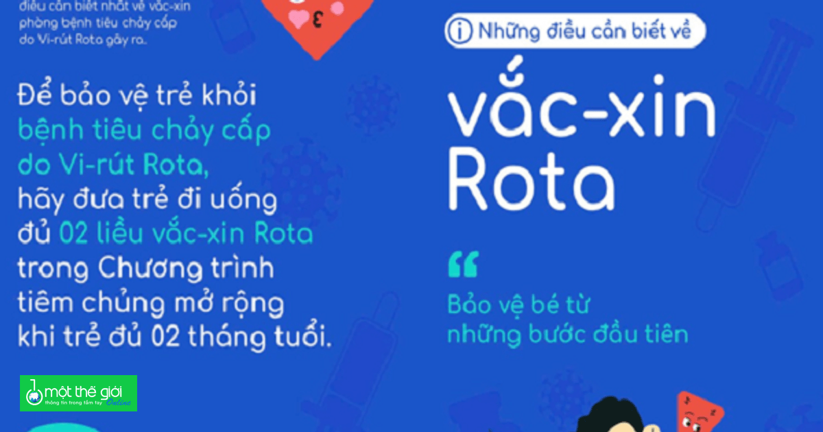 Việt Nam có đến hàng trăm nghìn trẻ nhập viện mỗi năm do vi rút Rota