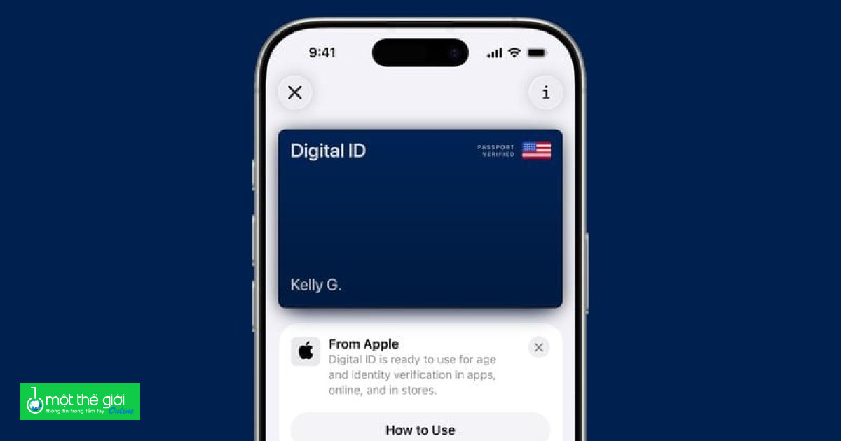 Ví Apple sắp bổ sung hỗ trợ hộ chiếu Mỹ