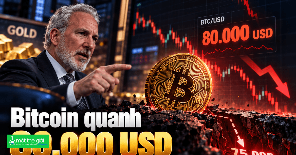 Giá Bitcoin hôm nay 26/10: Giao dịch quanh 80.000 USD, Peter Schiff ...