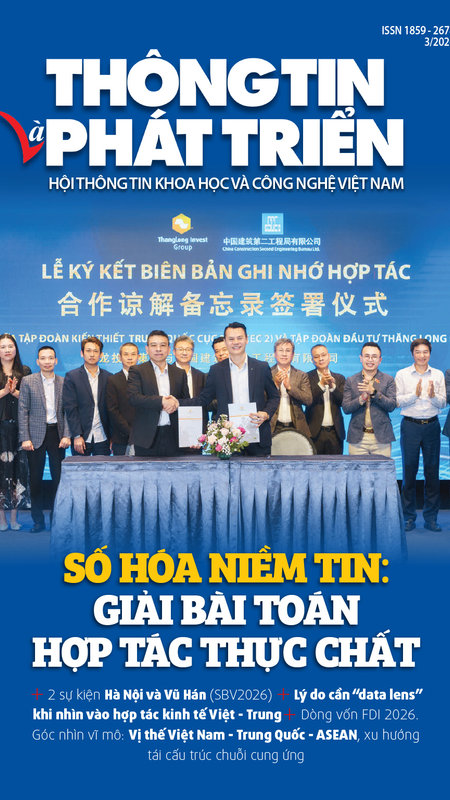 Ấn phẩm Thông tin và Phát triển tháng 3/2026: Số hóa niềm tin - giải bài toán hợp tác thực chất