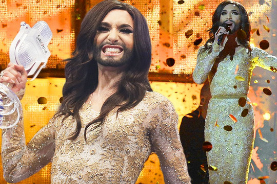 'Drag queen' Conchita Wurst chiến thắng Eurovision Song Contest 2014