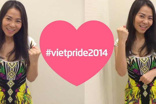 Clip Thu Minh háo hức cùng ngày hội của người đồng tính Việt Nam