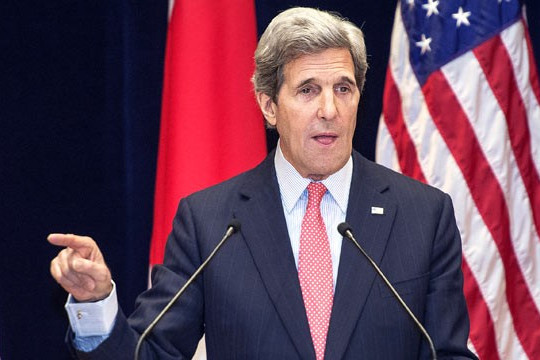 Ngoại trưởng Mỹ John Kerry tiếp tục khẳng định chính sách xoay trục châu Á 