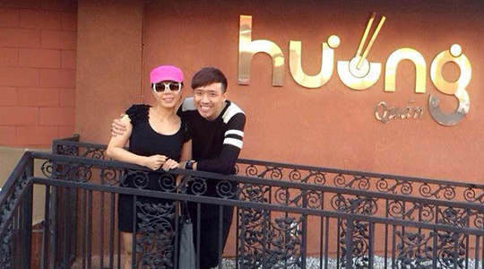Trấn Thành được vợ chồng nghệ sĩ hài Việt Hương 'cưng chiều' trên đất Mỹ