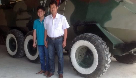 Đại tướng quân hai lúa Trần Quốc Hải kể chuyện chế tạo xe bọc thép 
