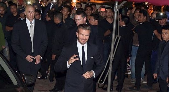 David Beckham thèm ăn quán vỉa hè ở Việt Nam
