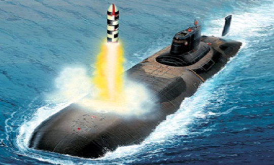Mỹ nín thở xem siêu tàu ngầm Nga phóng thử tên lửa xuyên Bắc Cực