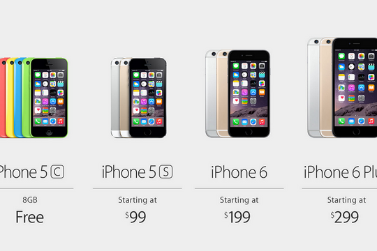 iPhone 6 tệ hơn iPhone 4 và iPhone 5