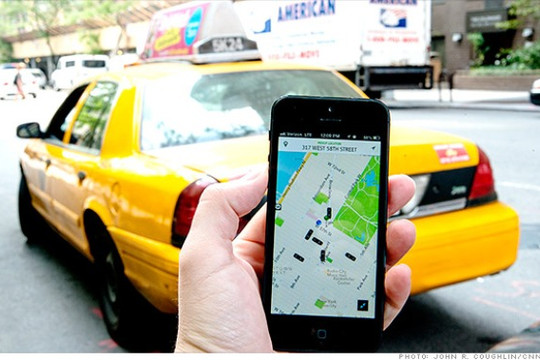 Taxi Uber muốn cung cấp dịch vụ xuyên biên giới tại Việt Nam