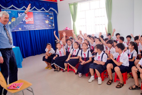 Ra mắt dự án “Trẻ em vui đọc” tại Việt Nam