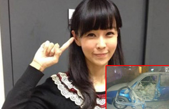 Nữ diễn viên Đài Loan tự thiêu trong tầng hầm để xe 