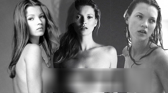 Bỏng mắt với loạt ảnh nude ở tuổi 41 của Kate Moss 