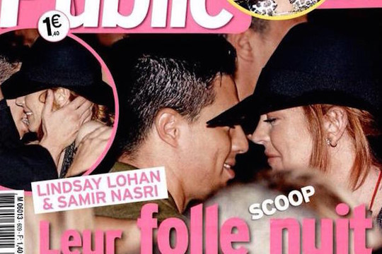 Nasri có buổi tối điên cuồng với nàng nóng bỏng Lindsay Lohan