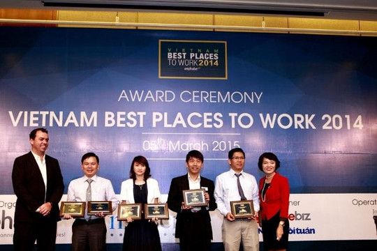 Vinamilk xếp thứ 2 trong Top 100 nơi làm việc tốt nhất Việt Nam