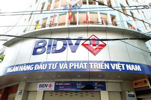 BIDV báo lãi 1.835 tỉ đồng trong quí 1.2015