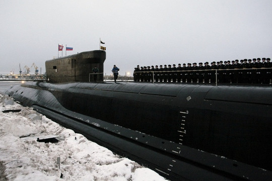 Siêu tàu ngầm hạt nhân Nga sẵn sàng tác chiến