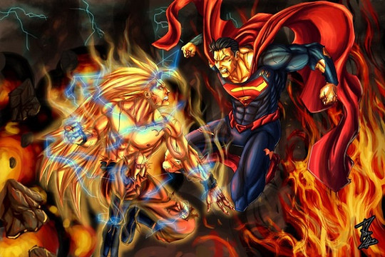 Clip Son Goku đại chiến Superman mà cả thế giới mong đợi