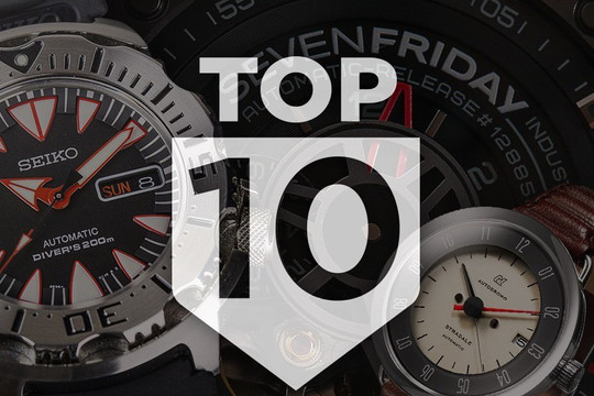Top 10 mẫu đồng hồ nam có giá dưới 1.000 USD 