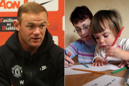Rooney bị lên án vì chưa hoàn thành chương trình tiểu học
