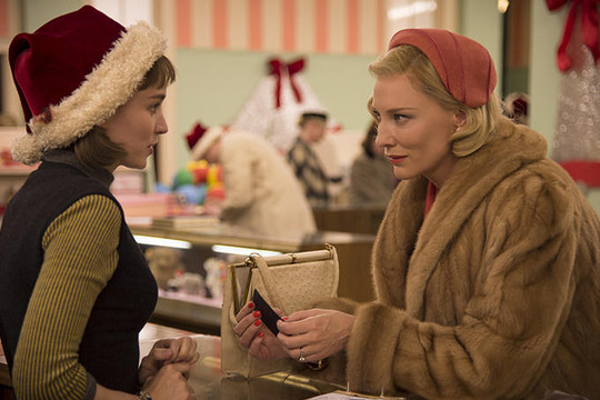 Cate Blanchett 'phải lòng' Rooney Mara trong phim đồng tính