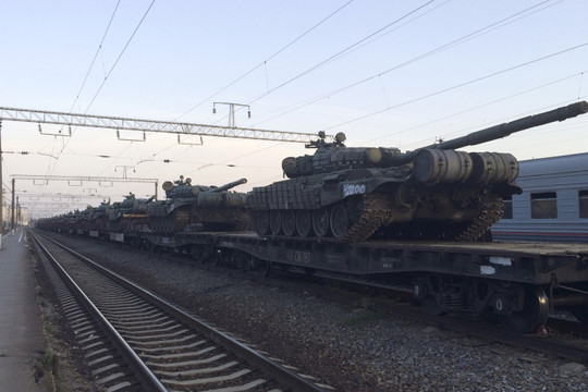 Nga ‘hồi sinh’ đoàn tàu bọc thép phục vụ siêu tăng Armata T-14
