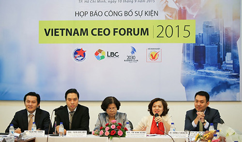 Vietnam CEO Forum 2015: Thay đổi tư duy để tồn tại