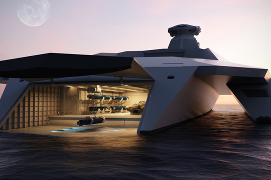 Sản xuất siêu chiến hạm cho tương lai