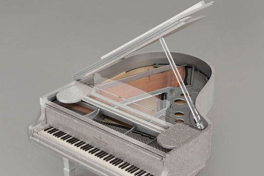 Ngắm cây đàn piano 'sang chảnh' nhất thế giới của tỷ phú giấu mặt