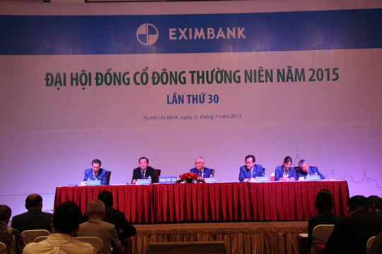 Eximbank sắp tổ chức Đại hội đồng cổ đông bất thường