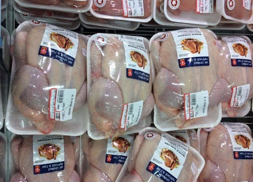 Bị dọa kiện bán phá giá, thịt gà Mỹ tăng 10.000 đồng/kg