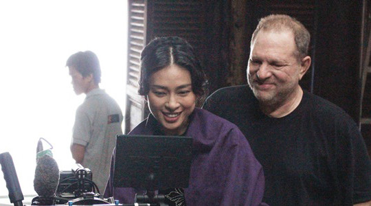 Ngô Thanh Vân được nhà sản xuất phim quyền lực nhất Hollywood đến thăm tại phim trường