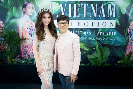 Hoa hậu thế giới người Việt tại Úc gợi cảm trong trang phục ren