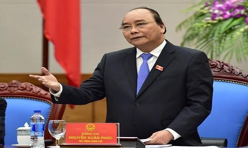 Thủ tướng Nguyễn Xuân Phúc gặp gỡ các thành viên Chính phủ tiền nhiệm