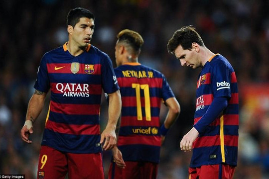 Messi đã khai hỏa nhưng Barcelona vẫn thua đau
