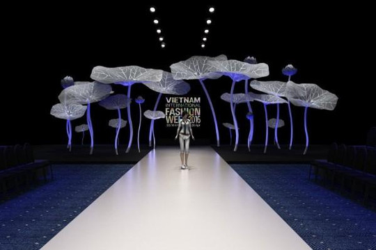 NTK Công Trí mang BST Lúa lên sàn diễn Vietnam International Fashion Week 2016