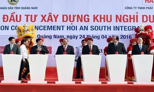 Khởi công dự án 'tỉ đô' lớn nhất Quảng Nam từ trước đến nay