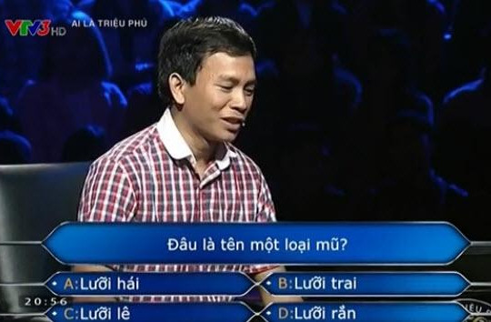 Người chơi ‘Ai là triệu phú’ hỏi khán giả ngay câu đầu tiên gây tranh cãi