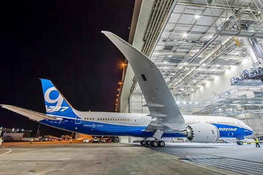 Cận cảnh quá trình lắp ráp siêu máy bay Boeing 787-9 Dreamliner