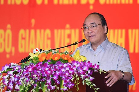 Thủ tướng Nguyễn Xuân Phúc: Sinh viên phải luôn có tinh thần khởi nghiệp