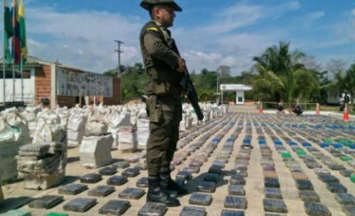Cảnh sát Colombia tịch thu 8 tấn ma túy