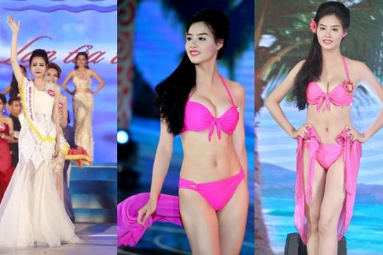 Vẻ đẹp gợi cảm của Hoa hậu Biển Phạm Thùy Trang